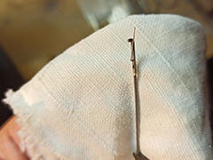 Broche d'accordage pour accordéon